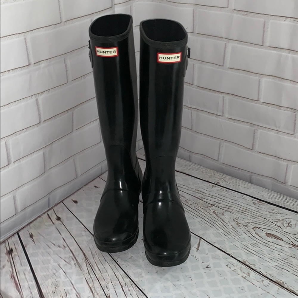 Hunter Boots. Barely worn.